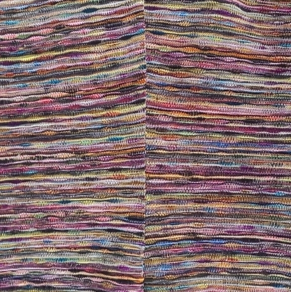 As U Wish Rainbow Space-Dye Scoop Back Bodycon Mini Dress | Women’s Small - Picture 12 of 16